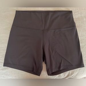 Lululemon High Waisted 6” Short
